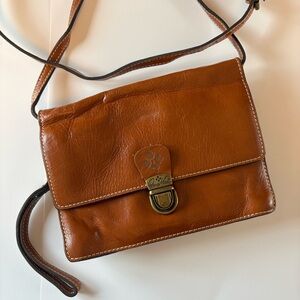 Patricia Nash Tan Leather Handbag